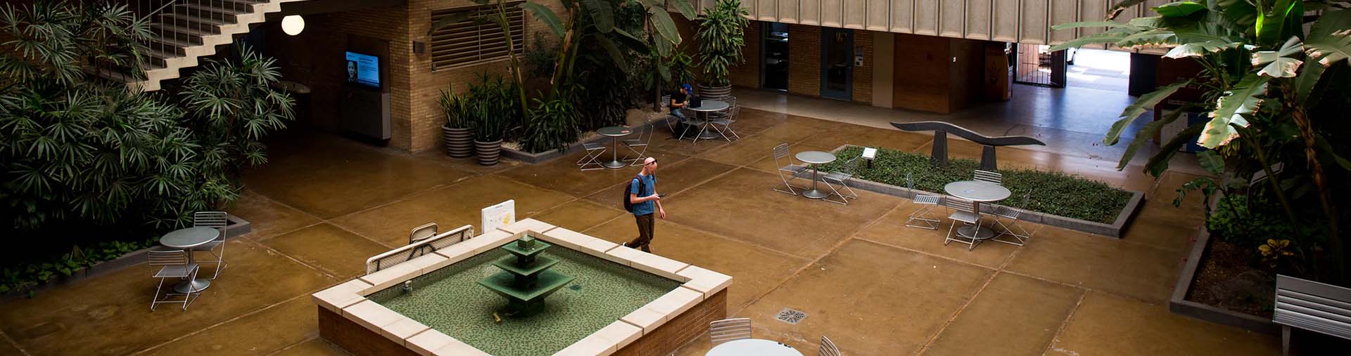 Student at ASU tempe campus